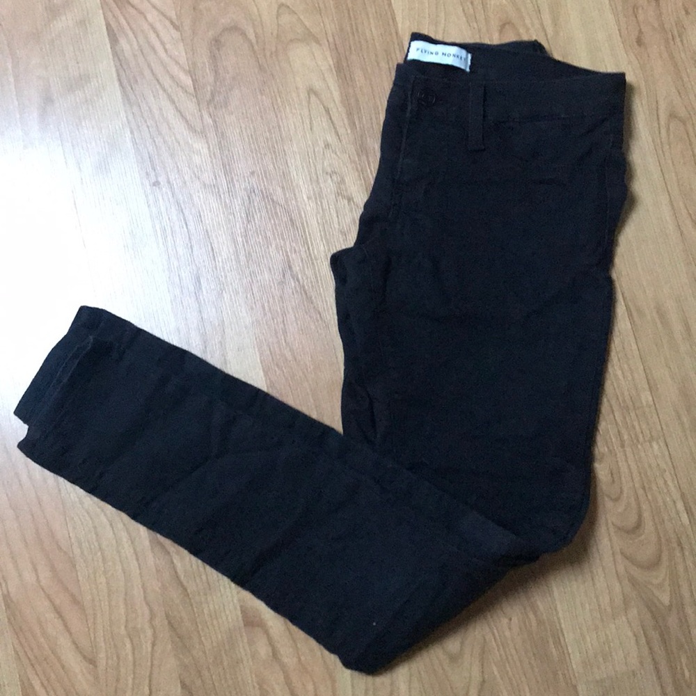 Flying monkey black skinny jeans